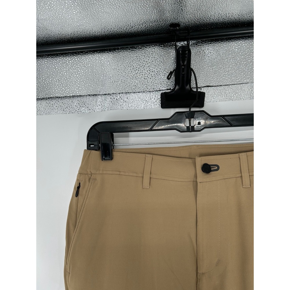 Public Rec Gamechanger Pants Mens Size 31x32 Khaki Chino Performance Tapered Fit - Picture 9 of 10